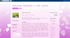 Desktop Screenshot of kuchniamarzen.blogspot.com