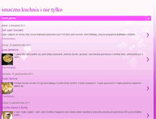 Tablet Screenshot of kuchniamarzen.blogspot.com