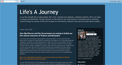 Desktop Screenshot of lifesjourneypw.blogspot.com