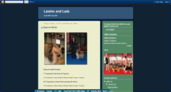 Desktop Screenshot of lassiesandlads.blogspot.com