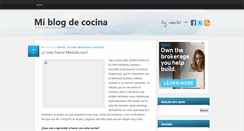 Desktop Screenshot of miblogdecocina.blogspot.com