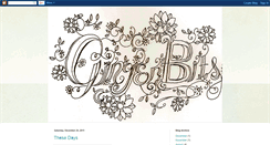 Desktop Screenshot of gingerbit.blogspot.com