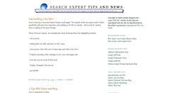 Desktop Screenshot of expert-seotips.blogspot.com