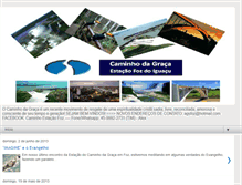 Tablet Screenshot of ocaminhoemfoz.blogspot.com