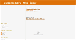 Desktop Screenshot of gulbahcekoyu.blogspot.com