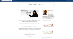Desktop Screenshot of islamic-craft.blogspot.com