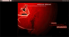 Desktop Screenshot of iloveaguilasregias.blogspot.com