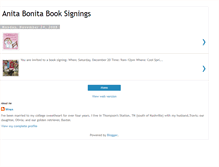 Tablet Screenshot of anitabonitabooksignings.blogspot.com