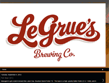 Tablet Screenshot of legruesbrew.blogspot.com