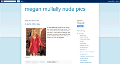 Desktop Screenshot of megan-mullally-nude-pics.blogspot.com