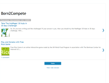 Tablet Screenshot of born2compete.blogspot.com