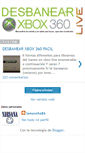 Mobile Screenshot of desbanearxbox360.blogspot.com