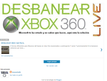 Tablet Screenshot of desbanearxbox360.blogspot.com