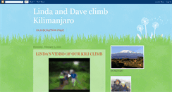 Desktop Screenshot of burtisandkilimanjaro.blogspot.com