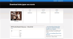 Desktop Screenshot of downloadidolsjapan.blogspot.com