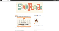 Desktop Screenshot of elsiglodelruido.blogspot.com