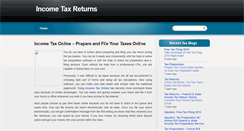 Desktop Screenshot of onlineirstax.blogspot.com