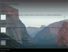 Tablet Screenshot of freeyourclimb.blogspot.com
