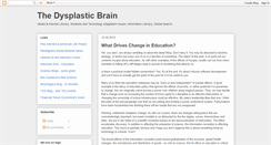 Desktop Screenshot of dysplastic-brain.blogspot.com