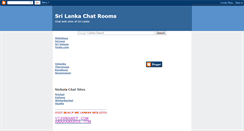 Desktop Screenshot of lankachatrooms.blogspot.com