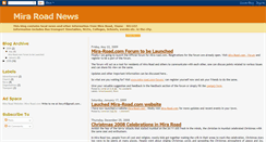 Desktop Screenshot of miraroadnews.blogspot.com