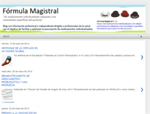 Tablet Screenshot of formulamagistral.blogspot.com