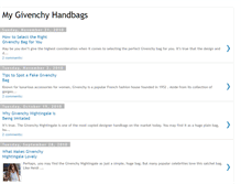 Tablet Screenshot of mygivenchyhandbags.blogspot.com