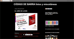 Desktop Screenshot of codigodebarra-fotosymiscelaneas.blogspot.com