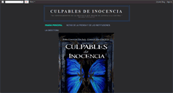 Desktop Screenshot of culpablesdeinocencia.blogspot.com