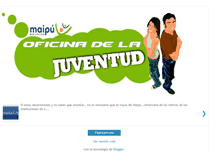 Tablet Screenshot of maipujuventudedu.blogspot.com