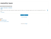 Tablet Screenshot of motorkitzteam.blogspot.com