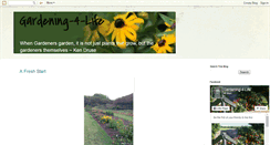 Desktop Screenshot of gardening4life.blogspot.com