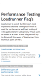 Mobile Screenshot of loadrunnerperformancetesting.blogspot.com