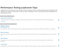 Tablet Screenshot of loadrunnerperformancetesting.blogspot.com