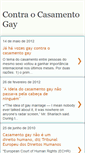 Mobile Screenshot of contraocasamentogay.blogspot.com