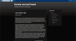 Desktop Screenshot of pakaikereta.blogspot.com