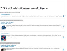 Tablet Screenshot of cjsdownload.blogspot.com