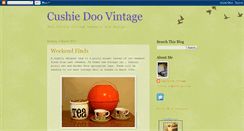 Desktop Screenshot of cushiedoovintage.blogspot.com