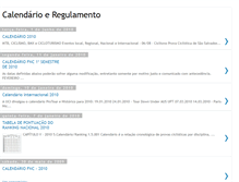 Tablet Screenshot of calendarioeregulamento.blogspot.com