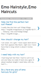 Mobile Screenshot of emo-hairstyle-emo-haircuts.blogspot.com