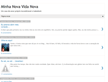 Tablet Screenshot of dieta-vida-nova.blogspot.com