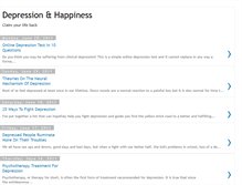 Tablet Screenshot of depression-and-happiness.blogspot.com