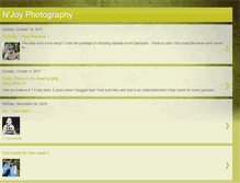 Tablet Screenshot of njoyphotography.blogspot.com