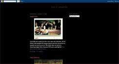 Desktop Screenshot of efdailyupates.blogspot.com