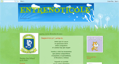 Desktop Screenshot of entrenoticole2011.blogspot.com