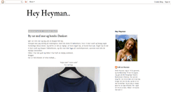 Desktop Screenshot of mylifeheyman.blogspot.com