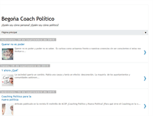 Tablet Screenshot of coachpolitico.blogspot.com