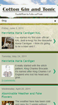 Mobile Screenshot of cottonginandtonic.blogspot.com