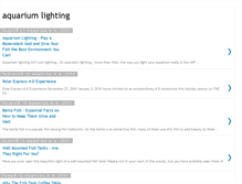 Tablet Screenshot of al-aquarium-lighting.blogspot.com