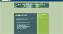 Desktop Screenshot of linksescoteiros.blogspot.com